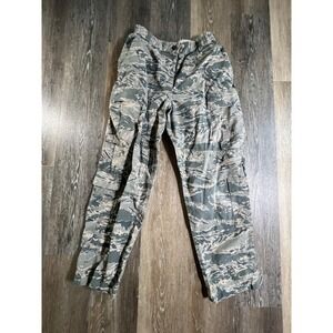 U.S. Air Force Cargo Pants Women 14S Gray Tiger Stripe Digital Camo ABU Utility